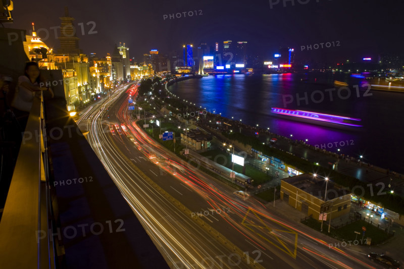 The Bund of Shanghai at Night