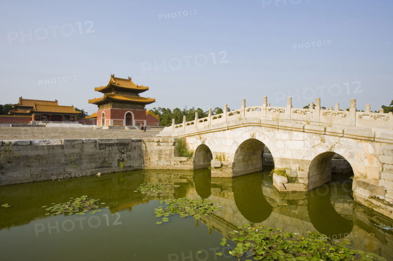 Architecture in The Western Qing Tombs,Shanxi Province