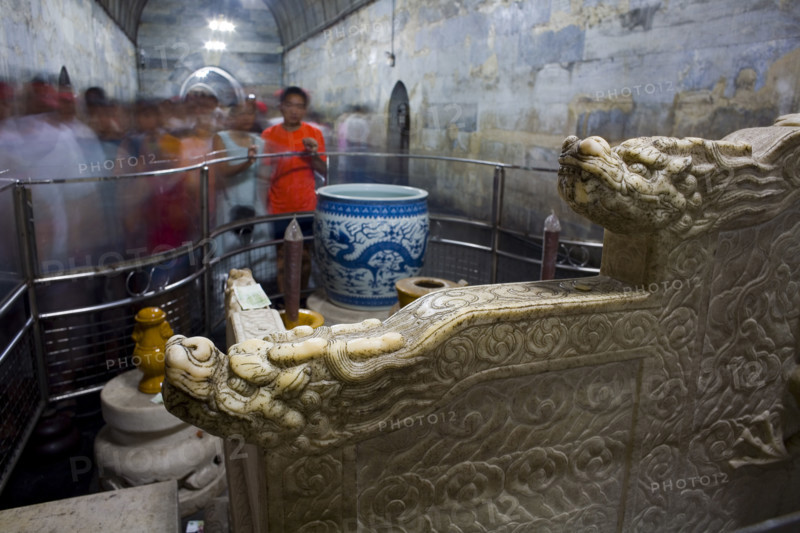 the Ming Tomb in Beijing