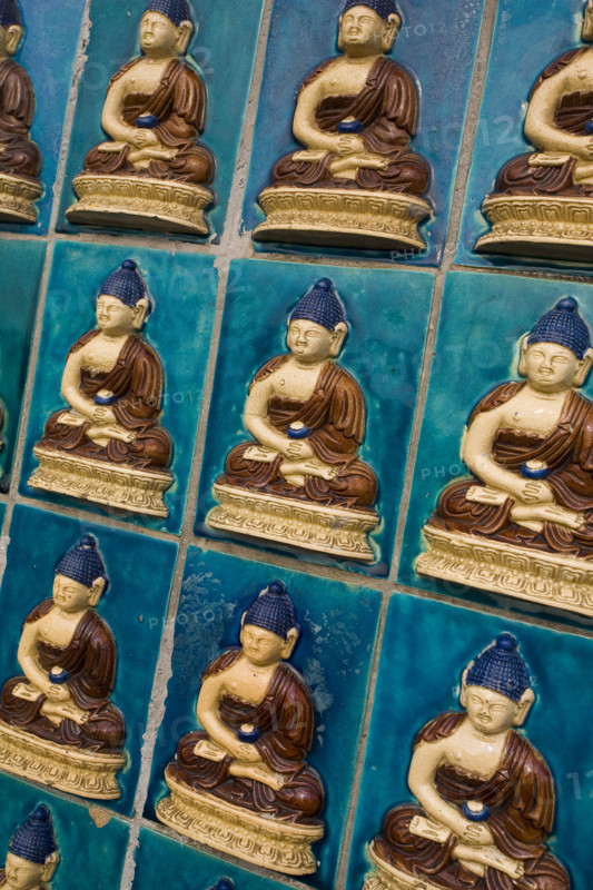 Detailed Buddhist Sculptures