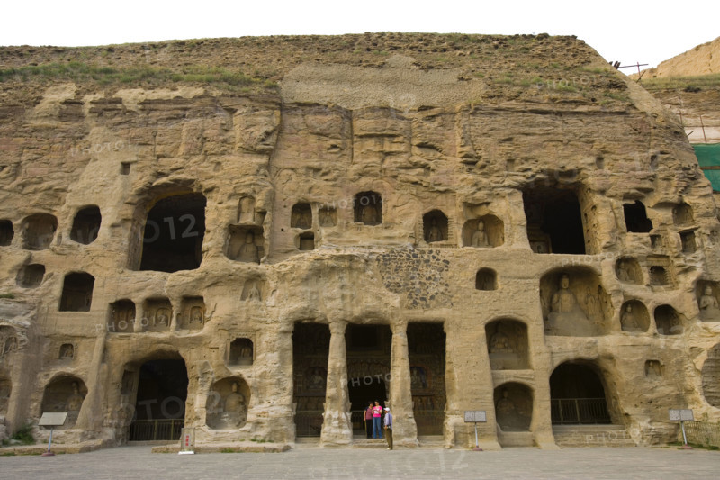 Yungang Grottoes in Shanxi Province