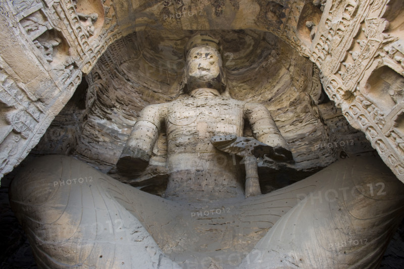 Yungang Grottoes in Shanxi Province