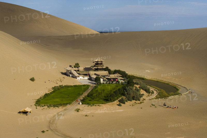 Singing Sands Mountain,Gansu Province