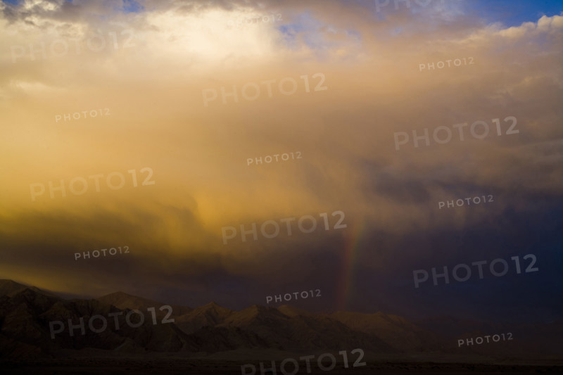 The Landscape along the road from Qinghai to Tibet