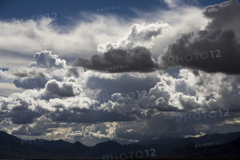 Sky and Mountain in Tibet