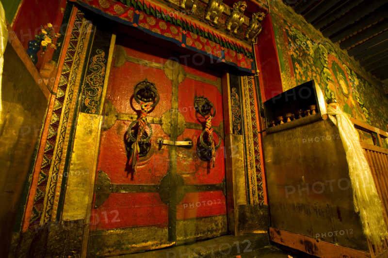 Night Scene of Bharkor Street,Lahsa,Tibet