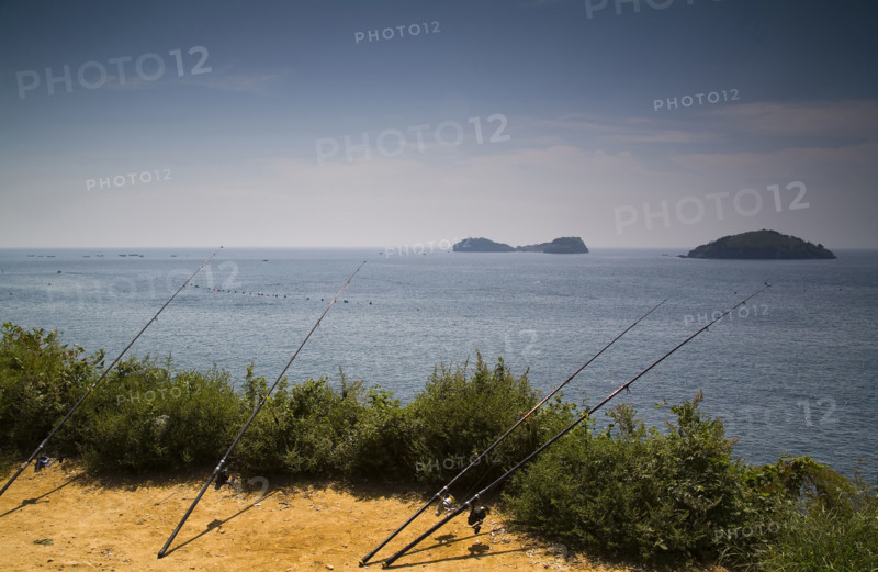 The Scene of the Beach in Dalian