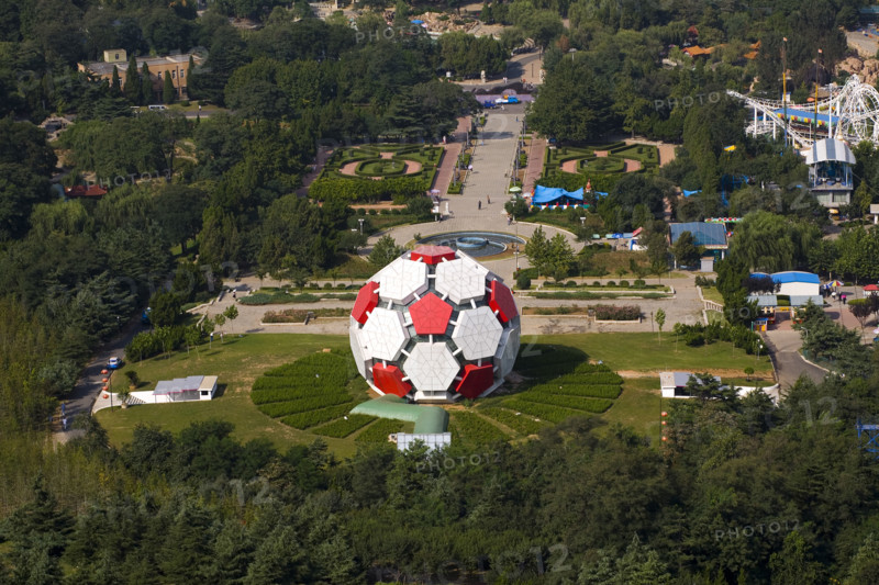 Bird's-eye view of Dalian