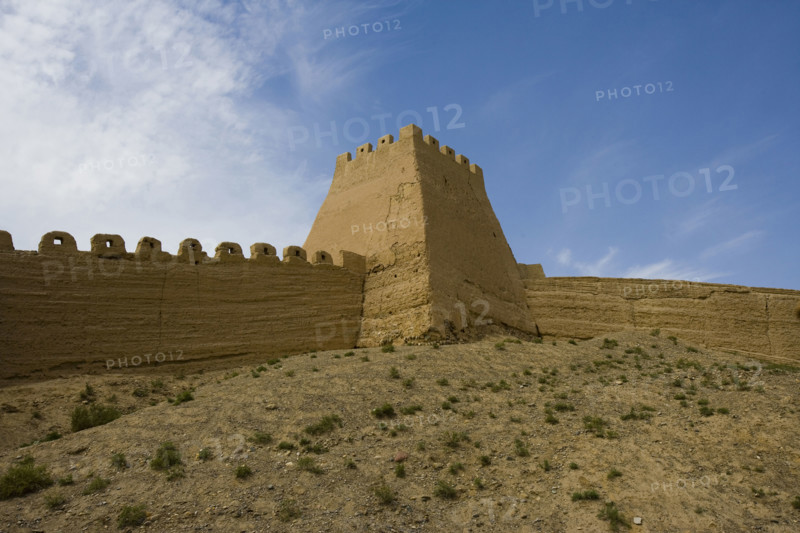 JiaYu Pass,City Tower and the Great Wall