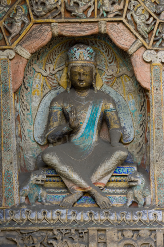 Yungang Grottoes in Shanxi Province