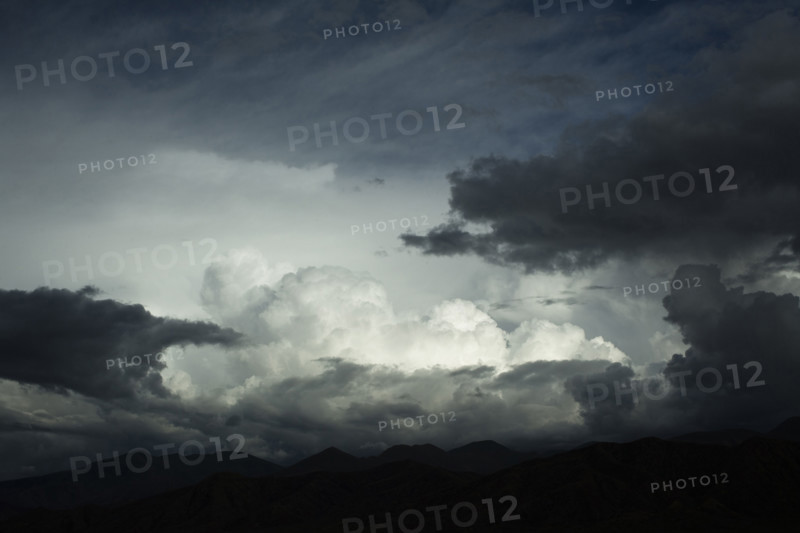 Sky and Mountain in Tibet