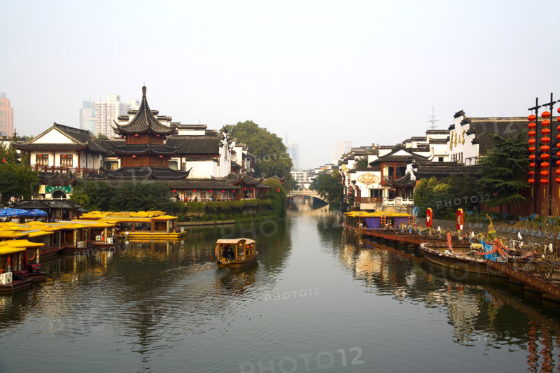 Nanjing the Confucius Temple,Confucius Temple,Fuzimiao Qinhuai River