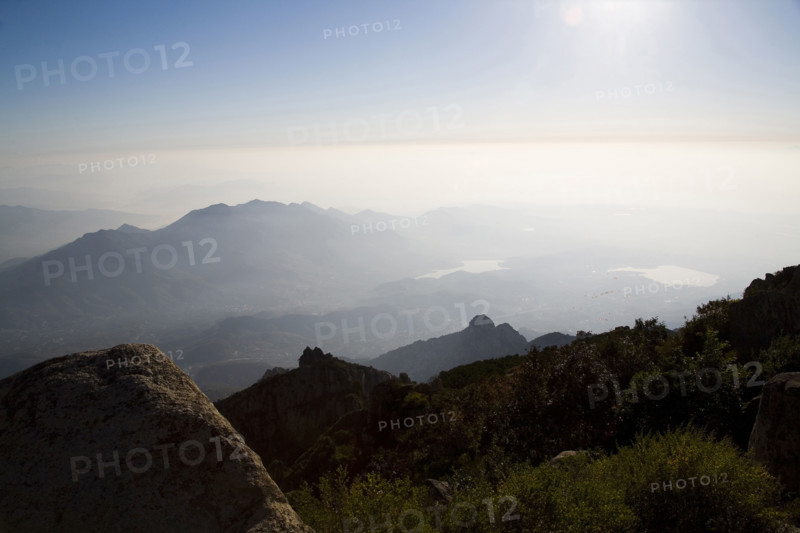 View of the Peak of Mount Tai
