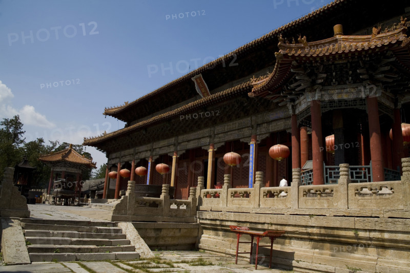View of Dai Temple,Shandong