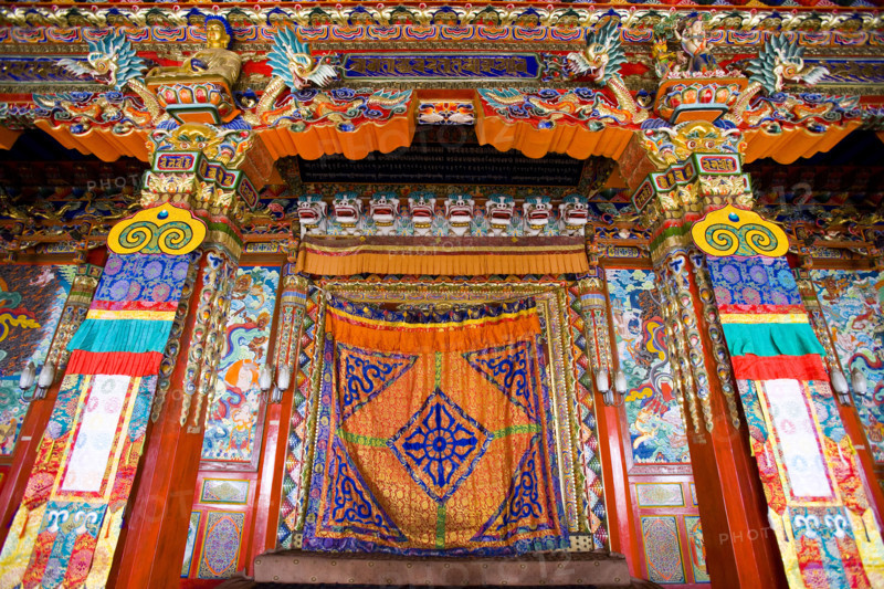 South of gansuLangmu Temple