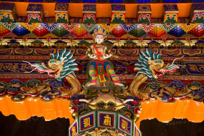 South of gansuLangmu Temple