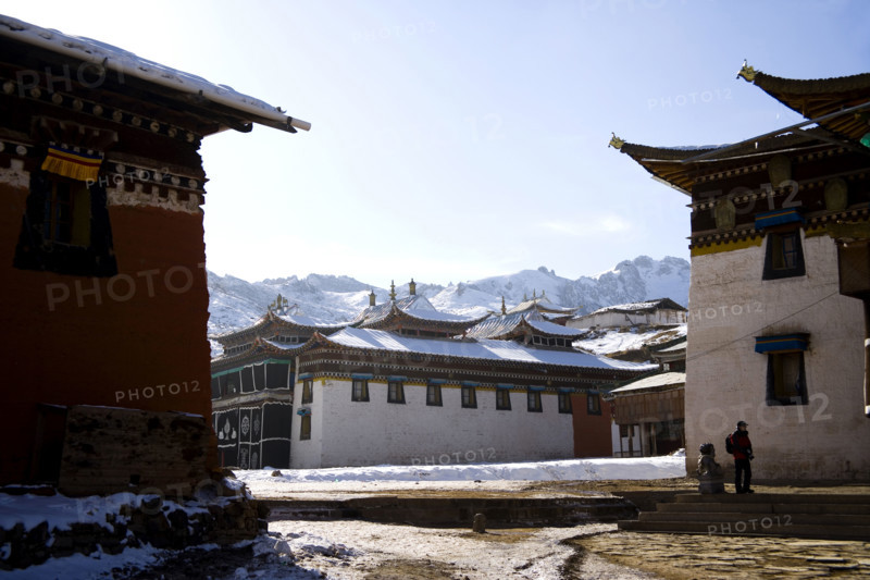 South of gansuLangmu Temple