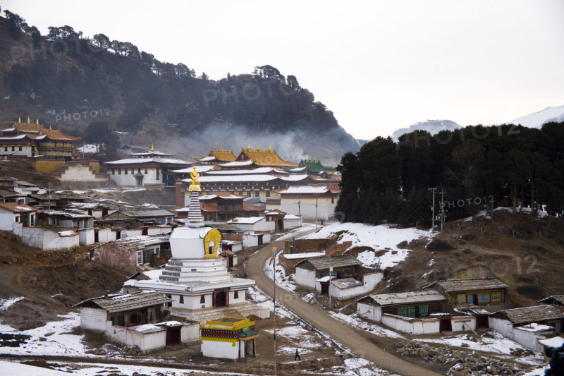 South of gansuLangmu Temple