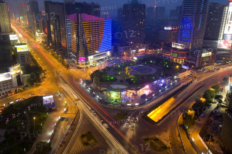 Hunan,Changsha,Lotus Square,