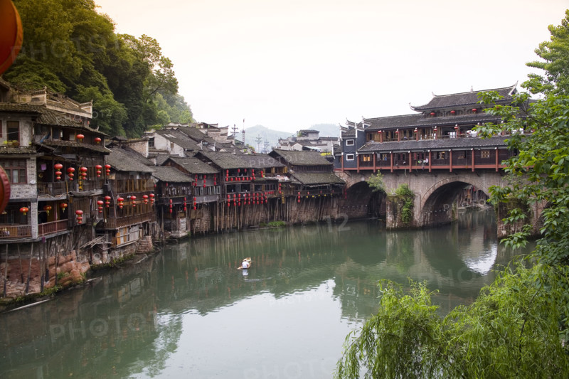 Hunan,Phoenix City,Phoenix Acient Town,Fenghuang,