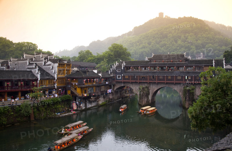 Hunan,Phoenix City,Phoenix Acient Town,Fenghuang,