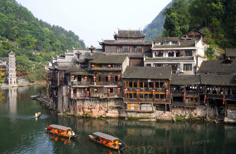 Hunan,Phoenix City,Phoenix Acient Town,Fenghuang,