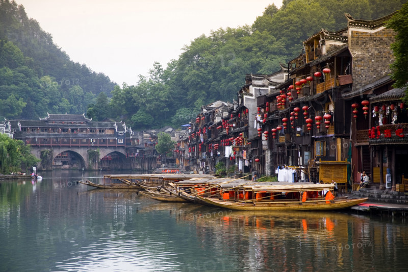 Hunan,Phoenix City,Phoenix Acient Town,Fenghuang,