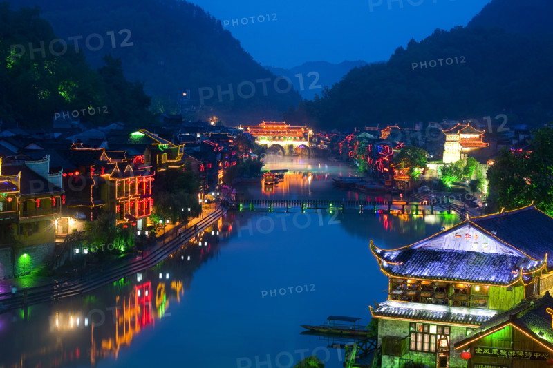 Hunan,Phoenix City,Phoenix Acient Town,Fenghuang,