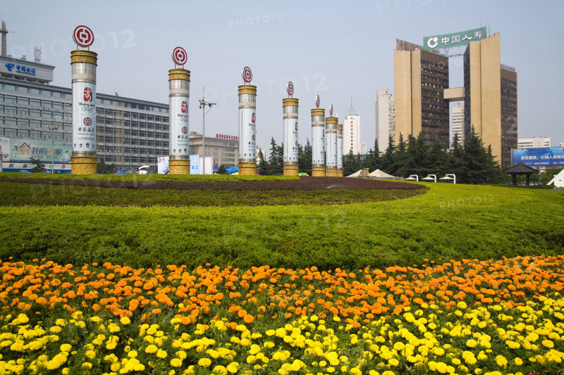 Hubei,Wuhan,Hongshan Square,