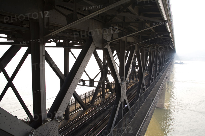 Hubei,Wuhan,The Yangtze River Bridge of Wuhan,