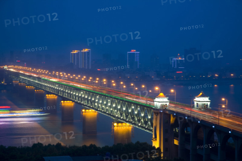 Hubei,Wuhan,The Yangtze River Bridge of Wuhan,