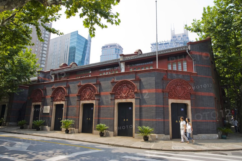 Shanghai, site of a major Chinese
