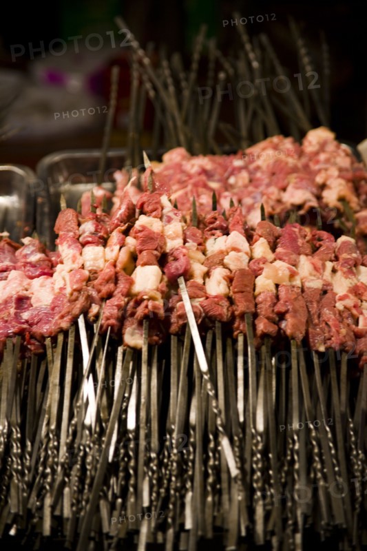Urumqi, Xinjiang, Night Bazaar,