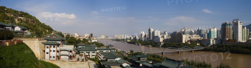 Gansu Province, Gansu, Lanzhou, Huanghe Iron Bridge,