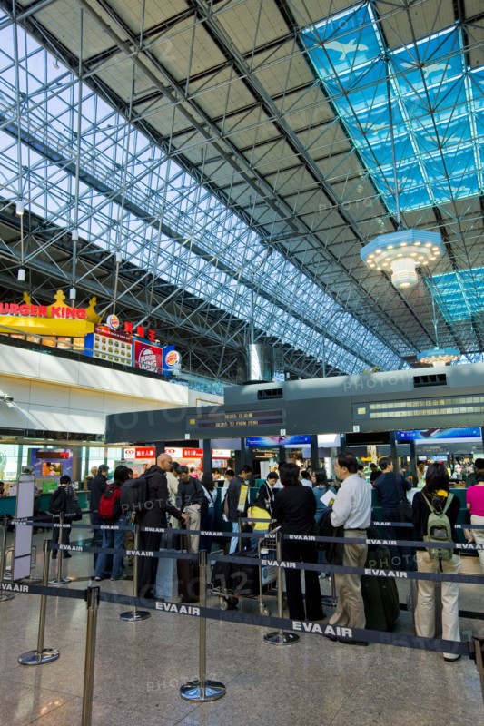 Taiwan,Taipei,Taoyuan Airport,