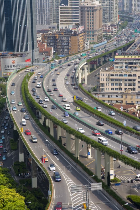 Shanghai Yan'an Road overpass