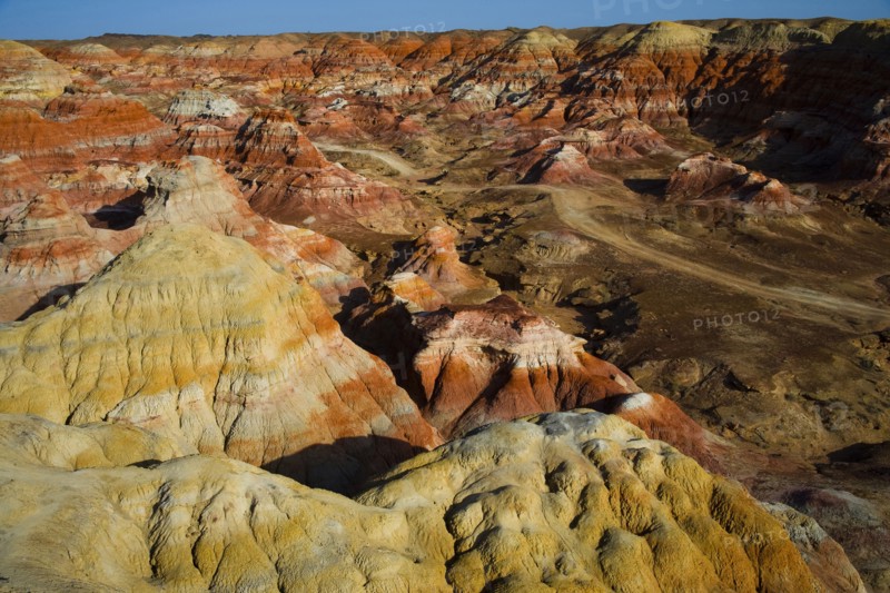 Xinjiang colorful city