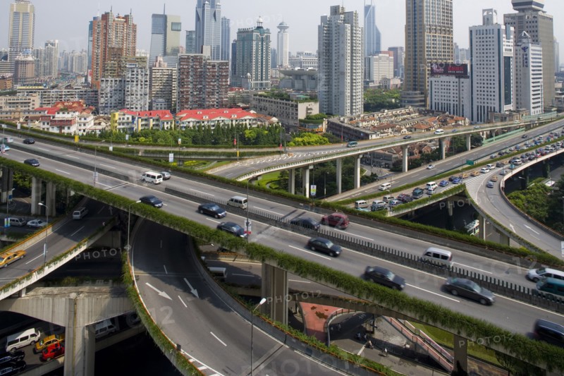 Shanghai Yan'an Road overpass
