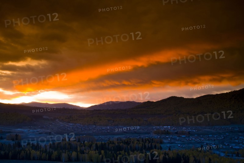 Xinjiang Province, Aletai,