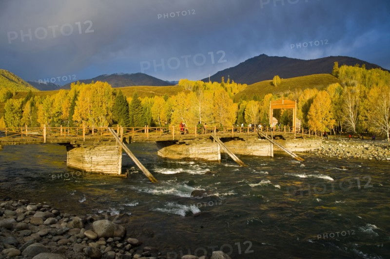 Xinjiang Province, Aletai,