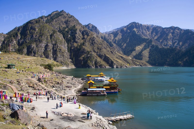 Urumqi, Xinjiang,Tien Shan Mountains,Heavenly Lake,