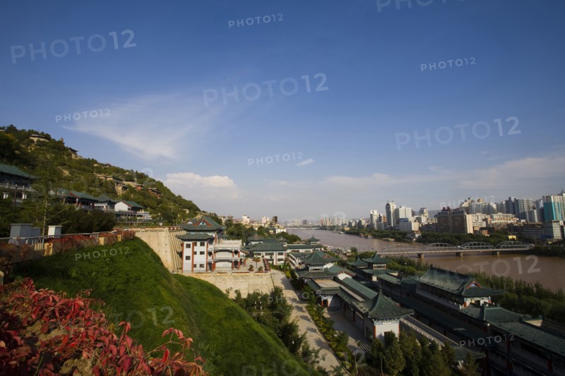 Gansu Province, Gansu, Lanzhou, Huanghe Iron Bridge,