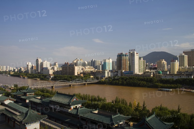 Gansu Province, Gansu, Lanzhou, Huanghe Iron Bridge,