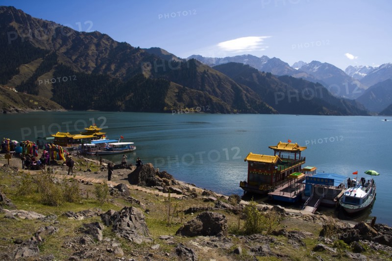 Urumqi, Xinjiang, Tien Shan Mountains, Heavenly Lake,