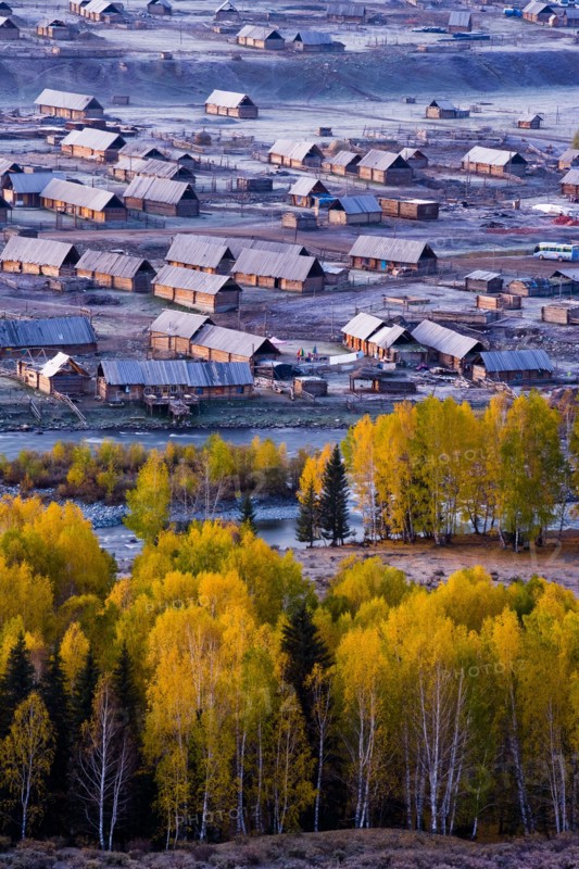 Xinjiang Province, Aletai,