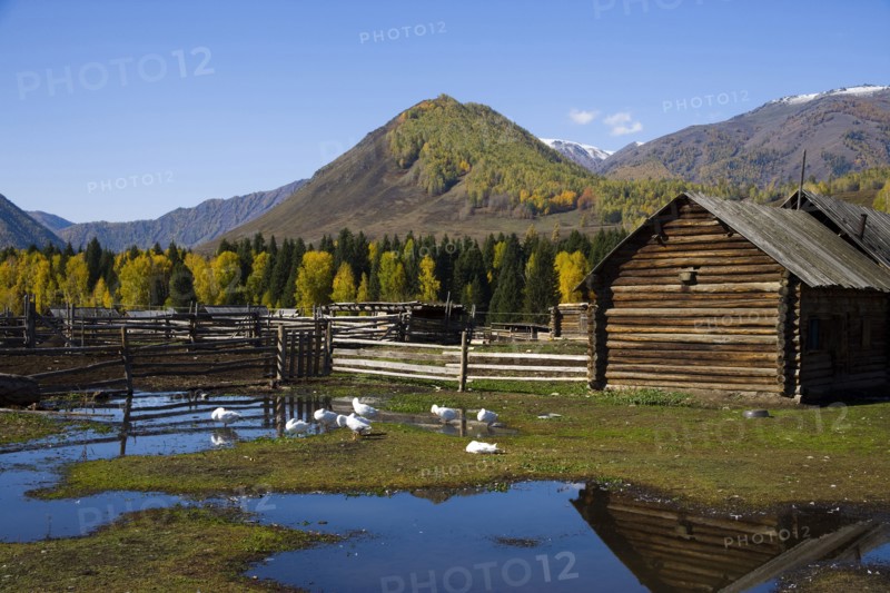 Xinjiang Province, Aletai,