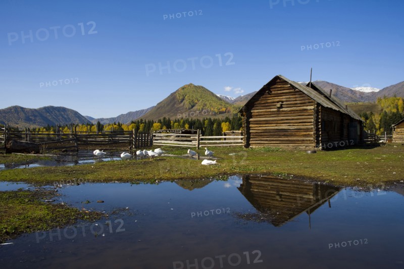 Xinjiang Province, Aletai,