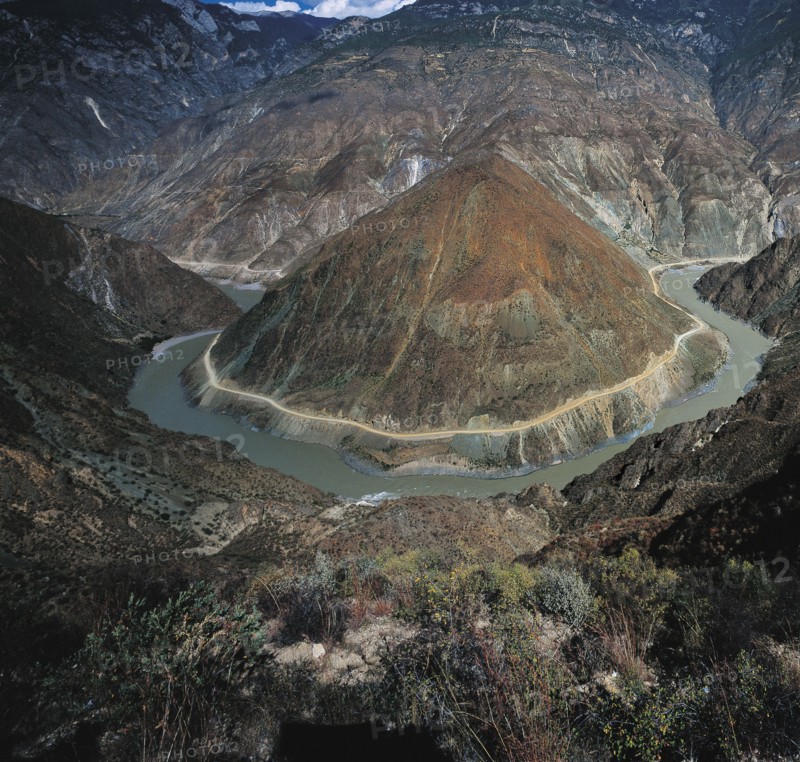 Yunnan,The Jinsha River
