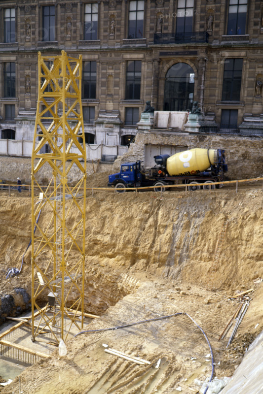 Travaux du Grand Louvre (1981-1999)