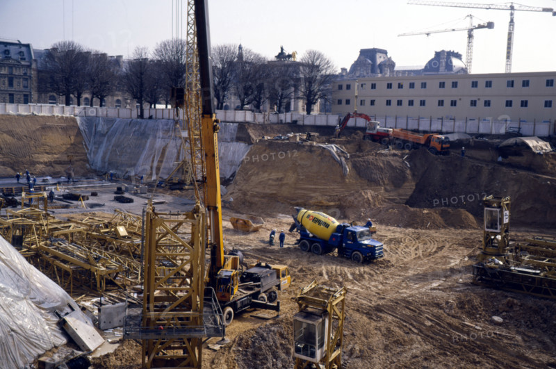 Travaux du Grand Louvre (1981-1999)
